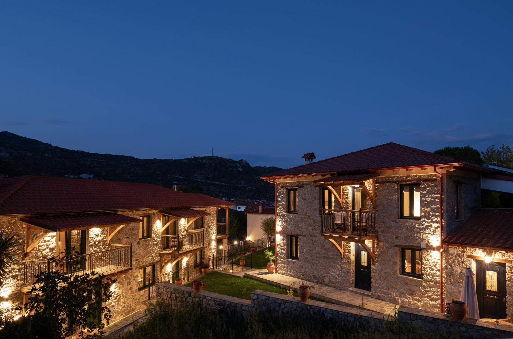 Lithos Villas Apollon Sykia Chalkidikis Esterno foto