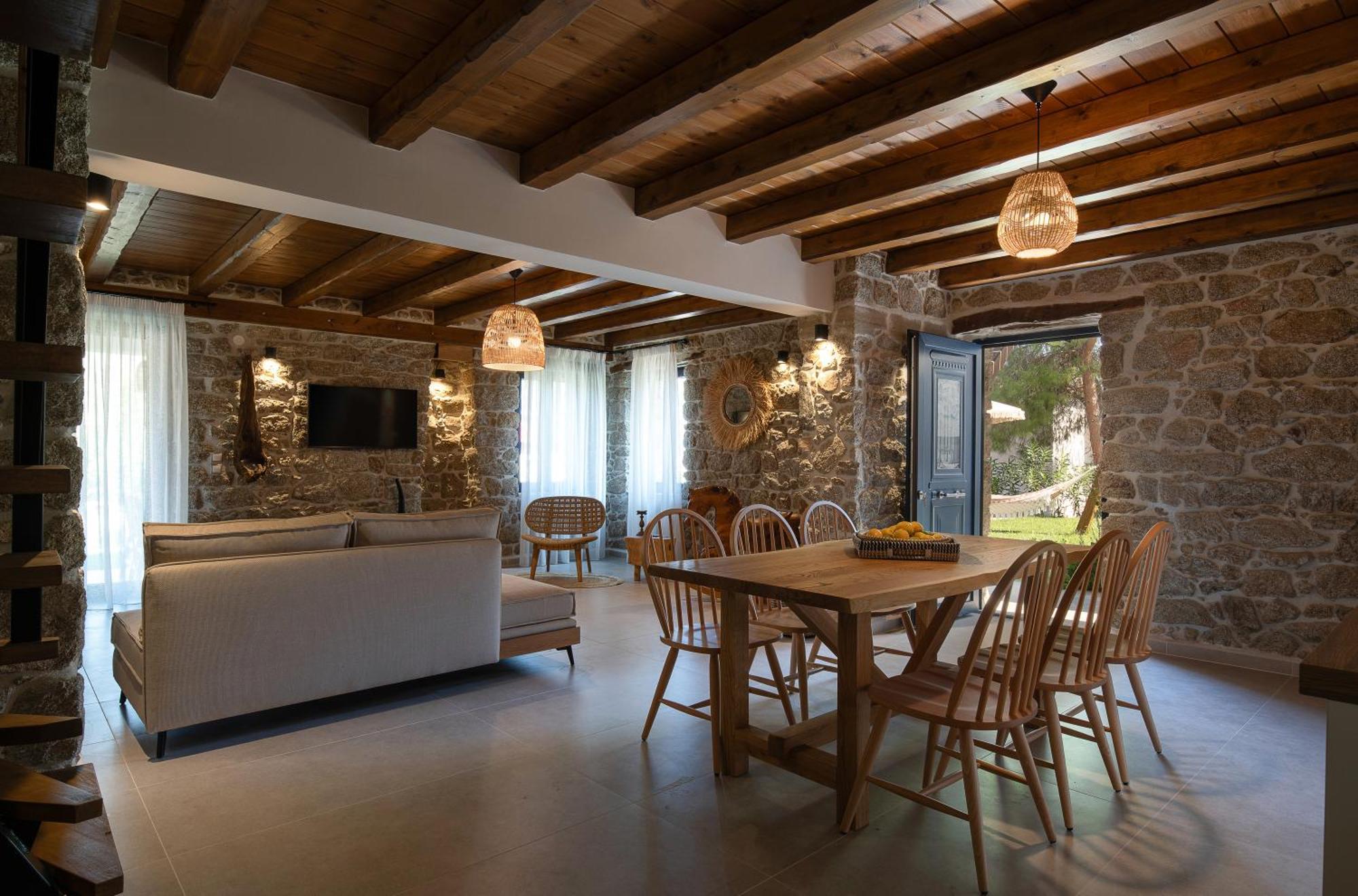 Lithos Villas Apollon Sykia Chalkidikis Esterno foto